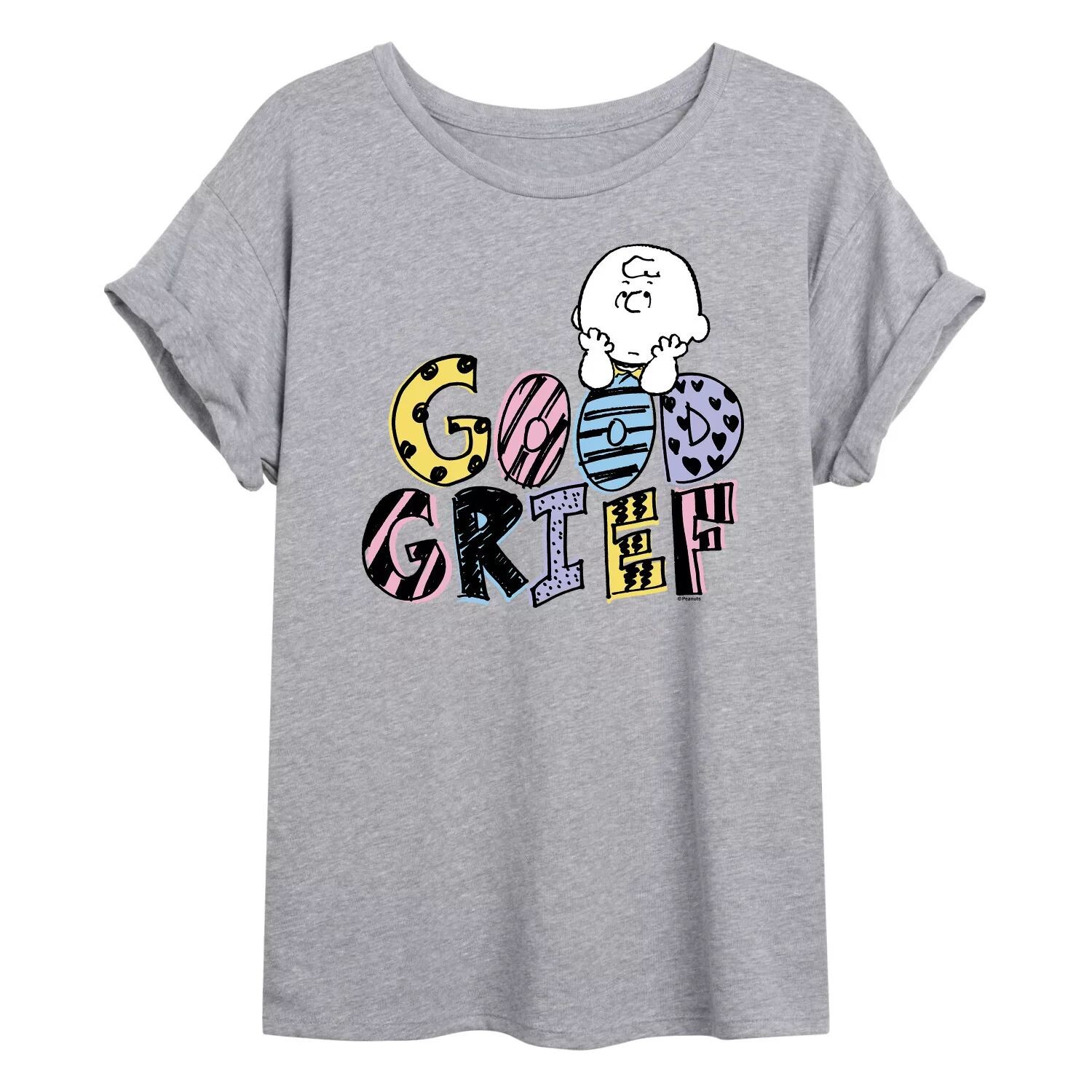 Детская футболка с струящимся рисунком Peanuts Good Grief Licensed Character
Детская футболка с струящимся рисунком Peanuts Good Grief Licensed Character