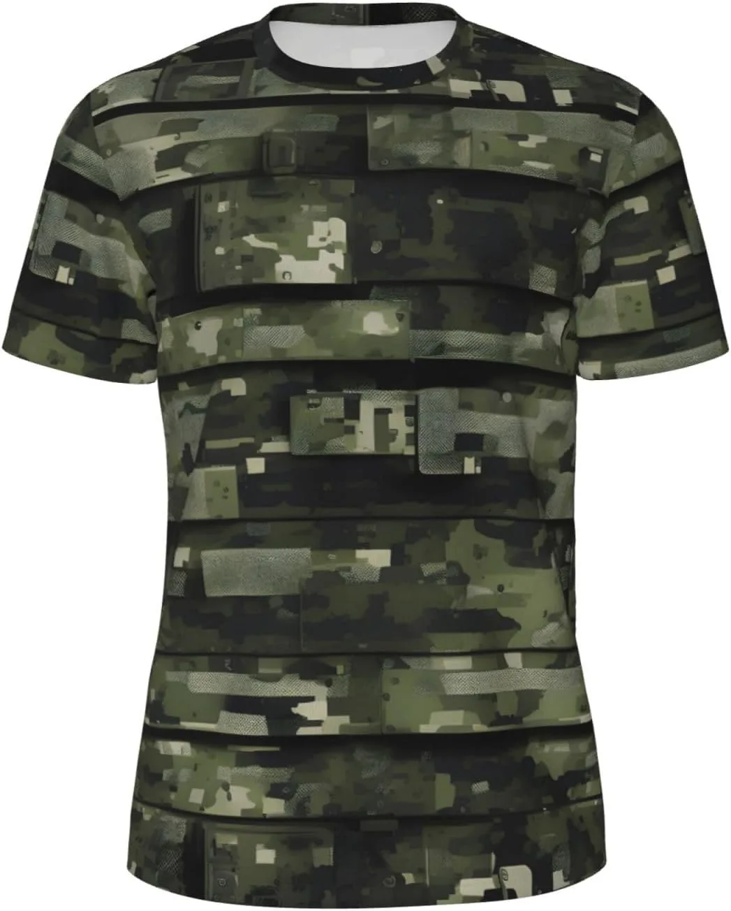 Футболка YANYU Digital Camo Print мужская, легкая, для бега
Футболка YANYU Digital Camo Print мужская, легкая, для бега