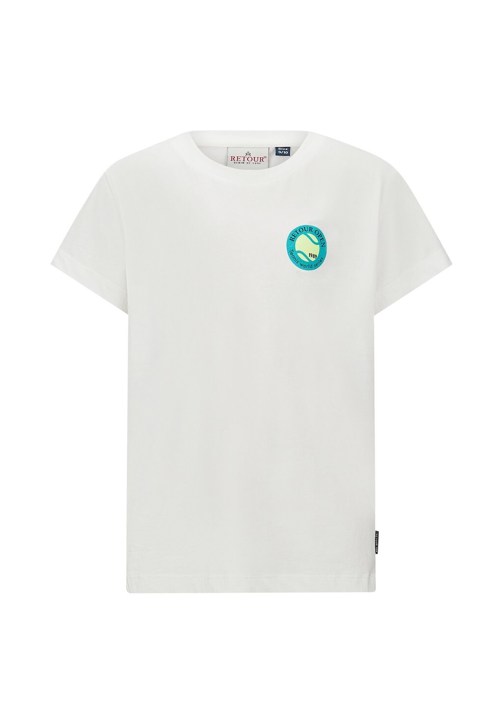 Принт на футболке Ves Retour Jeans, кремовый
Принт на футболке Ves Retour Jeans, кремовый