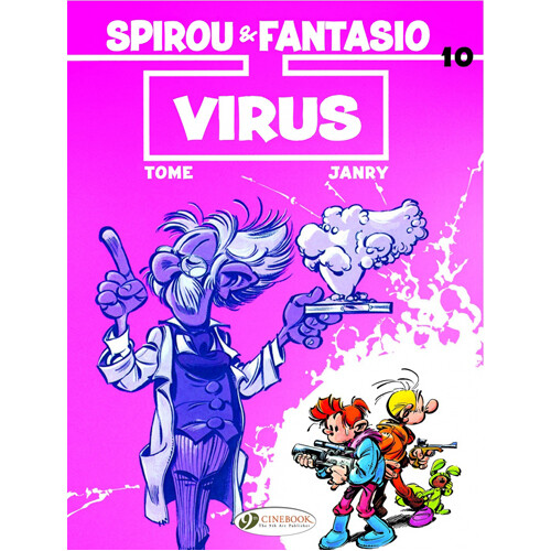 Книга Spirou & Fantasio – Volume 10: Virus (Paperback)
Книга Spirou & Fantasio – Volume 10: Virus (Paperback)