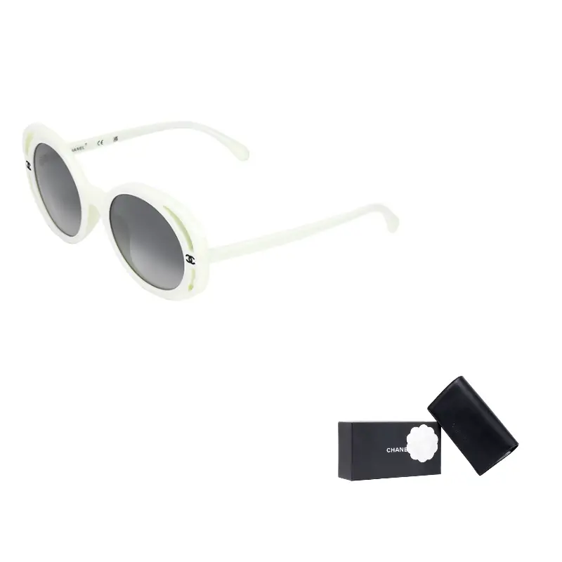 CHANEL Ацетатные солнцезащитные очки нестандартной формы женские бежевые, Beige
CHANEL Ацетатные солнцезащитные очки нестандартной формы женские бежевые, Beige
