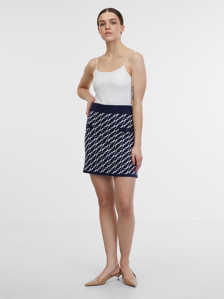 Orsay Юбка темно-синего/белого цвета
Orsay Юбка темно-синего/белого цвета