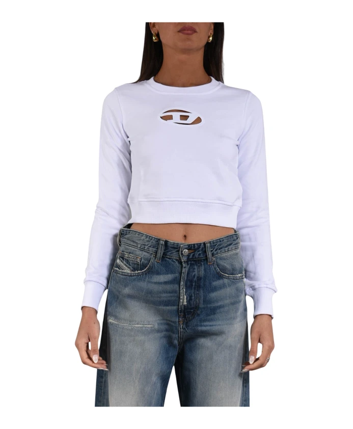 Хлопковые худи приталенного кроя Diesel, белый
Хлопковые худи приталенного кроя Diesel, белый