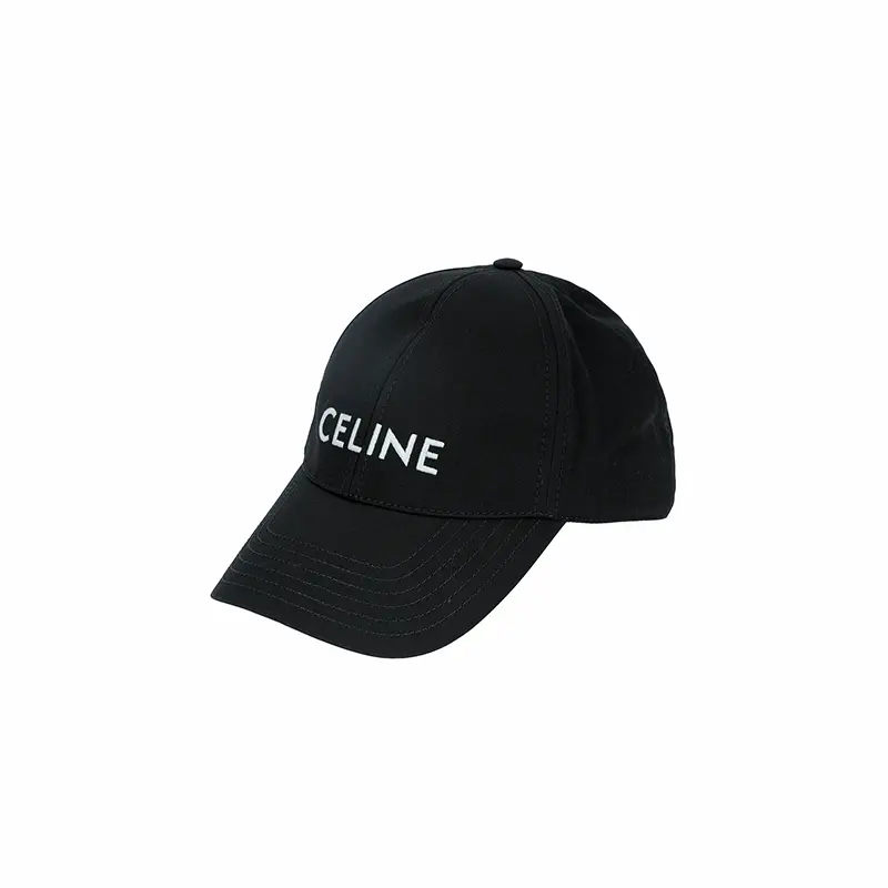 CELINE Бейсболка Unisex Black с вышитой надписью, хлопок, полиэстер
CELINE Бейсболка Unisex Black с вышитой надписью, хлопок, полиэстер