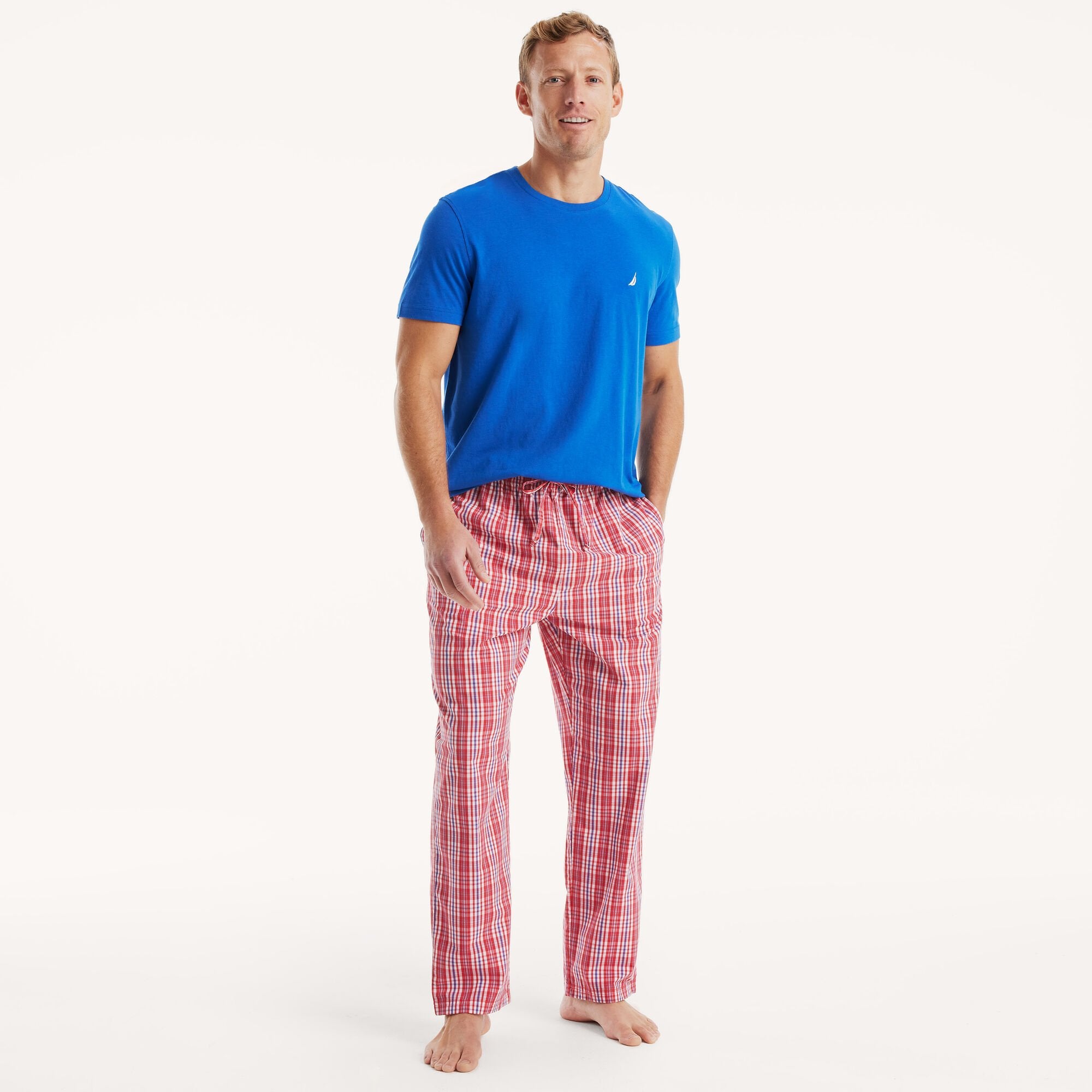 Мужской комплект пижамных брюк в клетку Nautica, цвет olympic blue
Мужской комплект пижамных брюк в клетку Nautica, цвет olympic blue