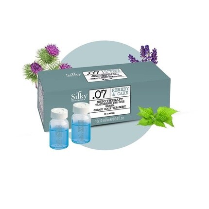 SILKY .07 Себотерапия для жирной кожи головы, ампулы со снижением секреции кожного сала и легкостью волос 10 мл Silky Technobasic
SILKY .07 Себотерапия для жирной кожи головы, ампулы со снижением секреции кожного сала и легкостью волос 10 мл Silky Technobasic