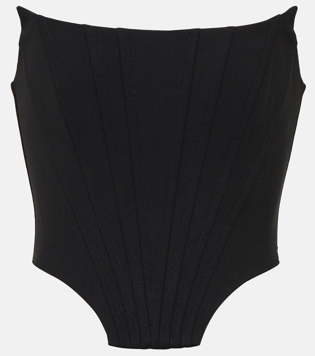 Укороченный топ из смесовой шерсти Giuseppe di Morabito, черный
Укороченный топ из смесовой шерсти Giuseppe di Morabito, черный