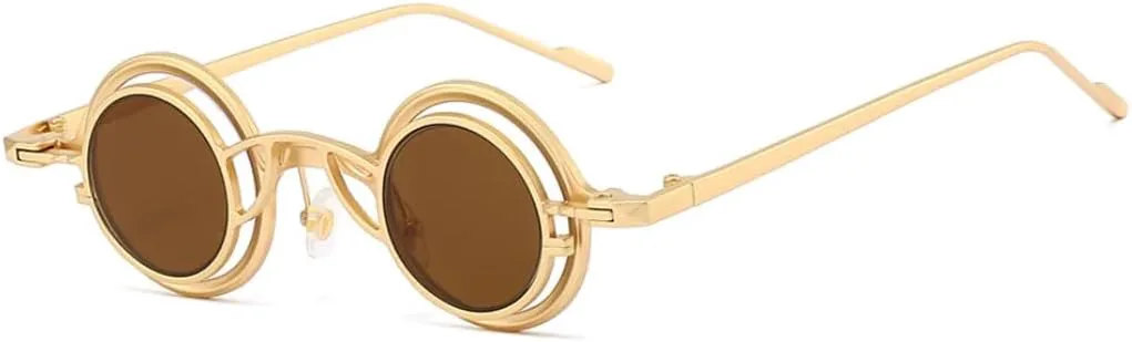 Повседневные солнцезащитные очки для женщин и мужчин, роскошные, маленькие, круглые, в стиле панк, модные, с защитой от УФ-излучения UV400 VFDHN, 3662-c5
Повседневные солнцезащитные очки для женщин и мужчин, роскошные, маленькие, круглые, в стиле панк, модные, с защитой от УФ-излучения UV400 VFDHN, 3662-c5