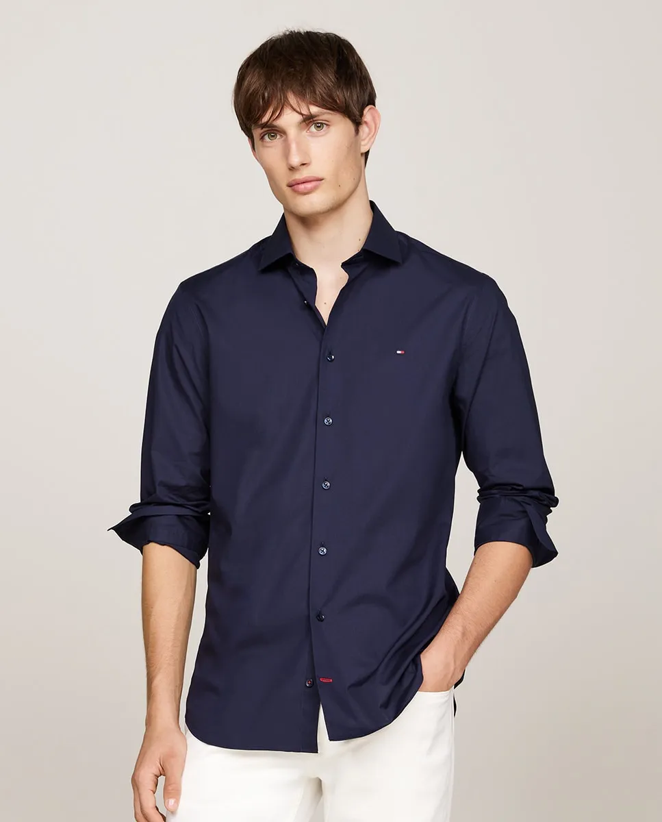 Мужская рубашка из поплина однотонная Tommy Hilfiger, темно-синий
Мужская рубашка из поплина однотонная Tommy Hilfiger, темно-синий