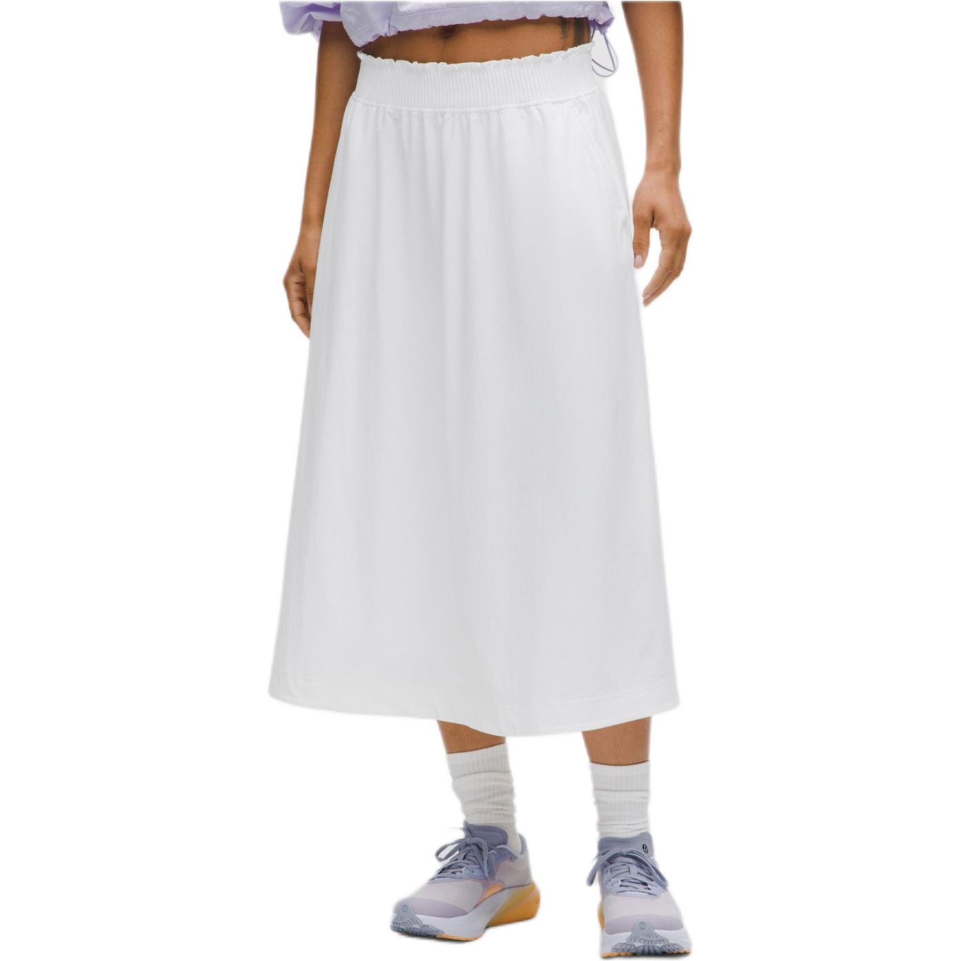Повседневная длинная юбка женская Lululemon, белый
Повседневная длинная юбка женская Lululemon, белый