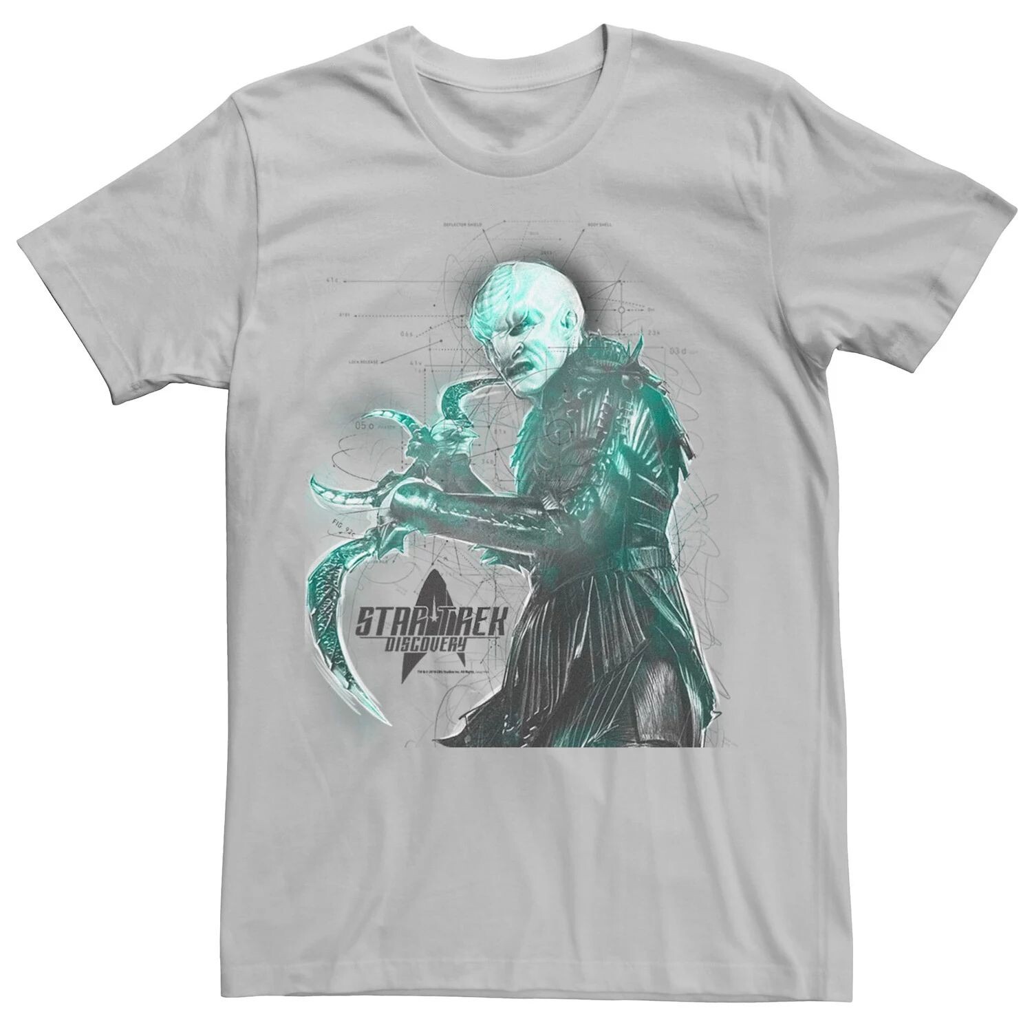 Мужская клингонская футболка Star Trek Discovery Voq Schematic Licensed Character
Мужская клингонская футболка Star Trek Discovery Voq Schematic Licensed Character