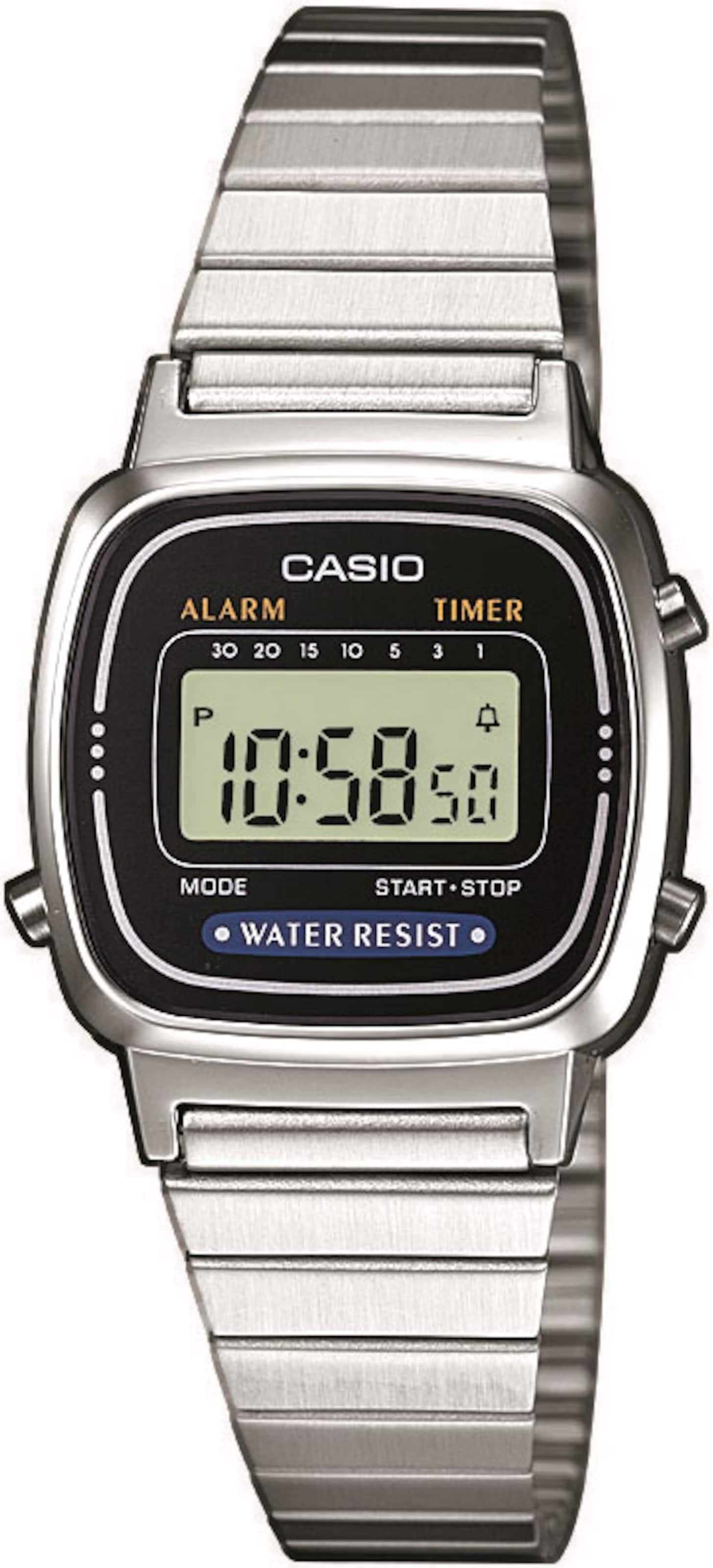 CASIO Цифровые часы в серебристом цвете
CASIO Цифровые часы в серебристом цвете