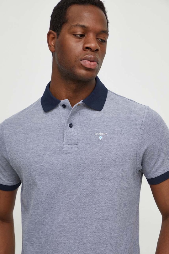 Хлопковая поло Barbour, темно-синий
Хлопковая поло Barbour, темно-синий