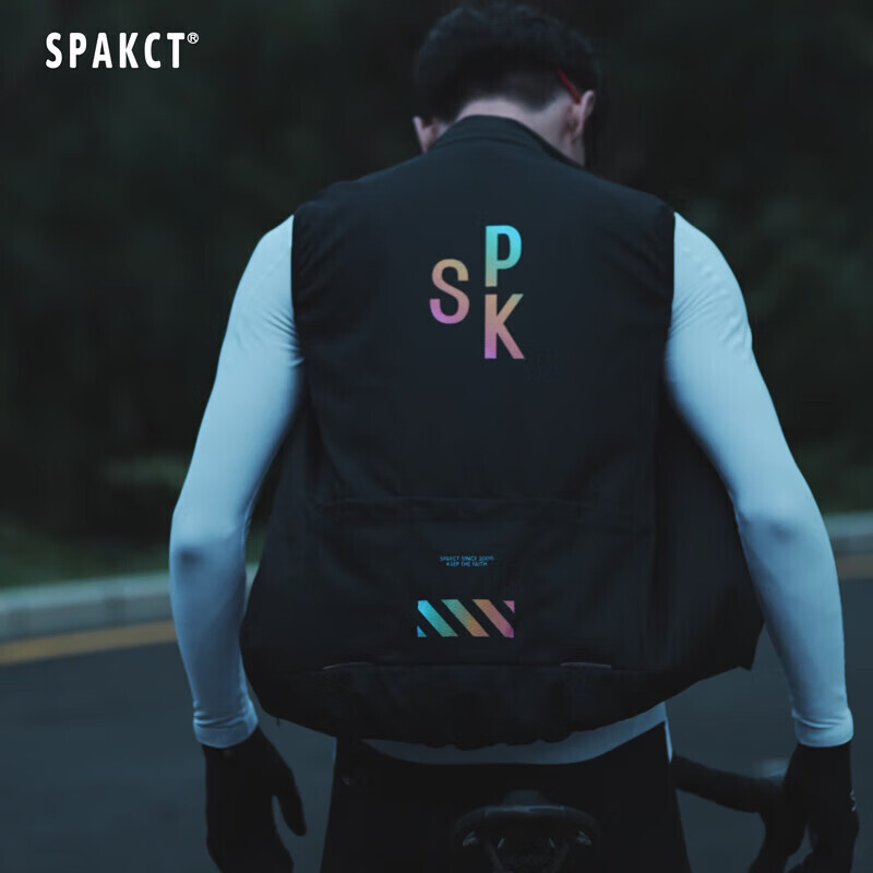 Жилет мужской для велоспорта Spakct SPK Cypress ветрозащитный легкий XL, мультиколор 
Жилет мужской для велоспорта Spakct SPK Cypress ветрозащитный легкий XL, мультиколор