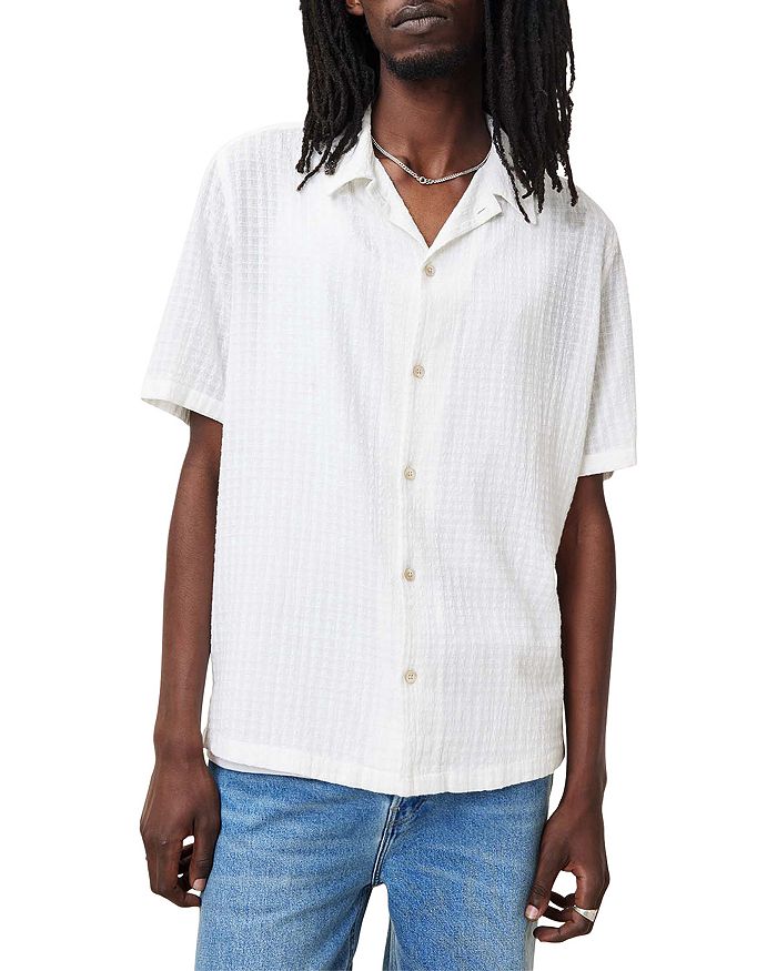 Текстурированная рубашка для похода Madin ALLSAINTS, белый
Текстурированная рубашка для похода Madin ALLSAINTS, белый