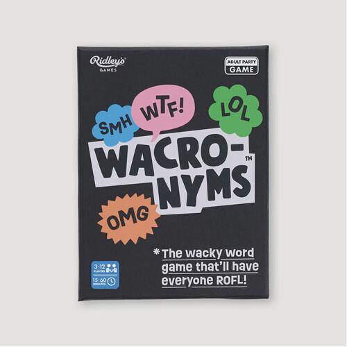 Настольная игра Wacronyms
Настольная игра Wacronyms