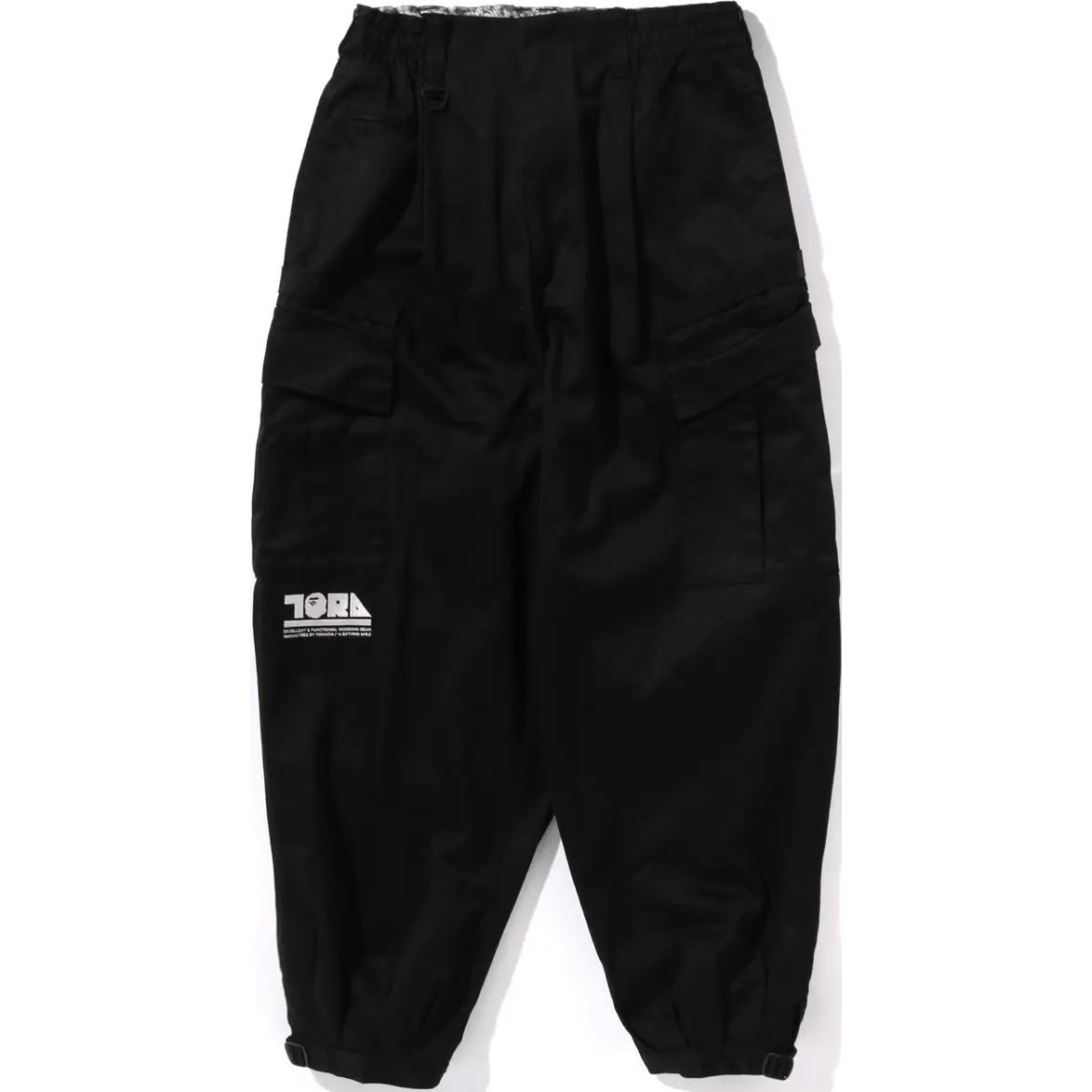 A BATHING APE Брюки Casual Unisex TORAICHI Collaboration Black
A BATHING APE Брюки Casual Unisex TORAICHI Collaboration Black