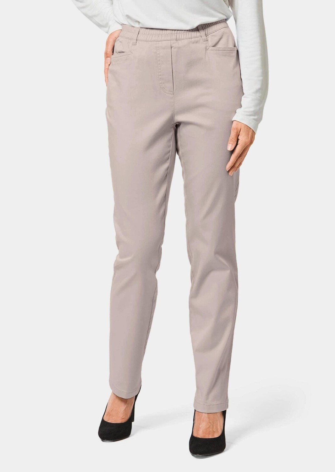 Брюки GOLDNER Baumwoll LOUISA, цвет kitt
Брюки GOLDNER Baumwoll LOUISA, цвет kitt