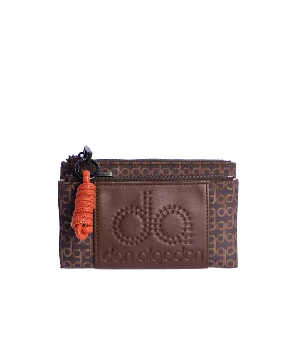 Коричневый женский кошелек Fano на молнии Don Algodón
Коричневый женский кошелек Fano на молнии Don Algodón