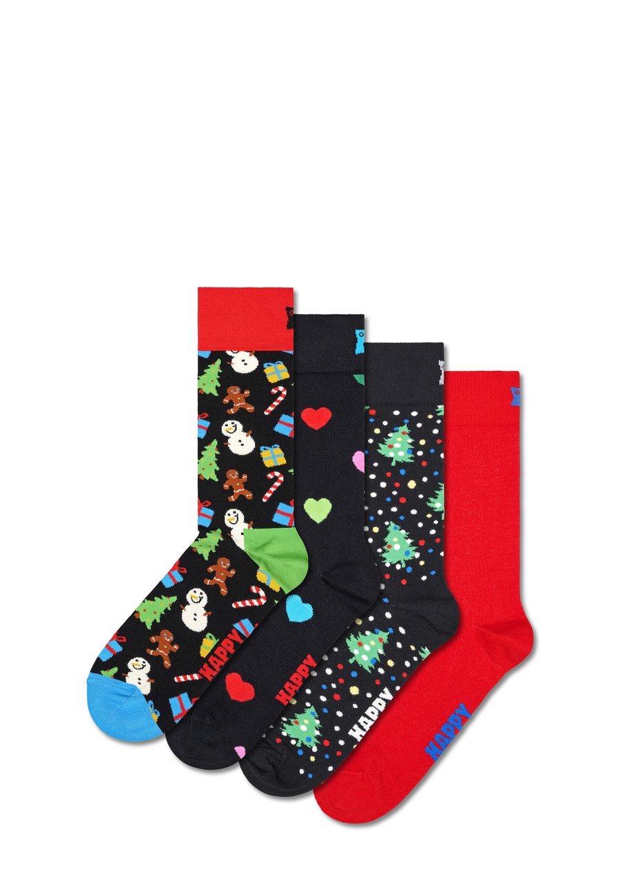 Носки Happy Socks 4-PACK CHRISTMAS, Black
Носки Happy Socks 4-PACK CHRISTMAS, Black