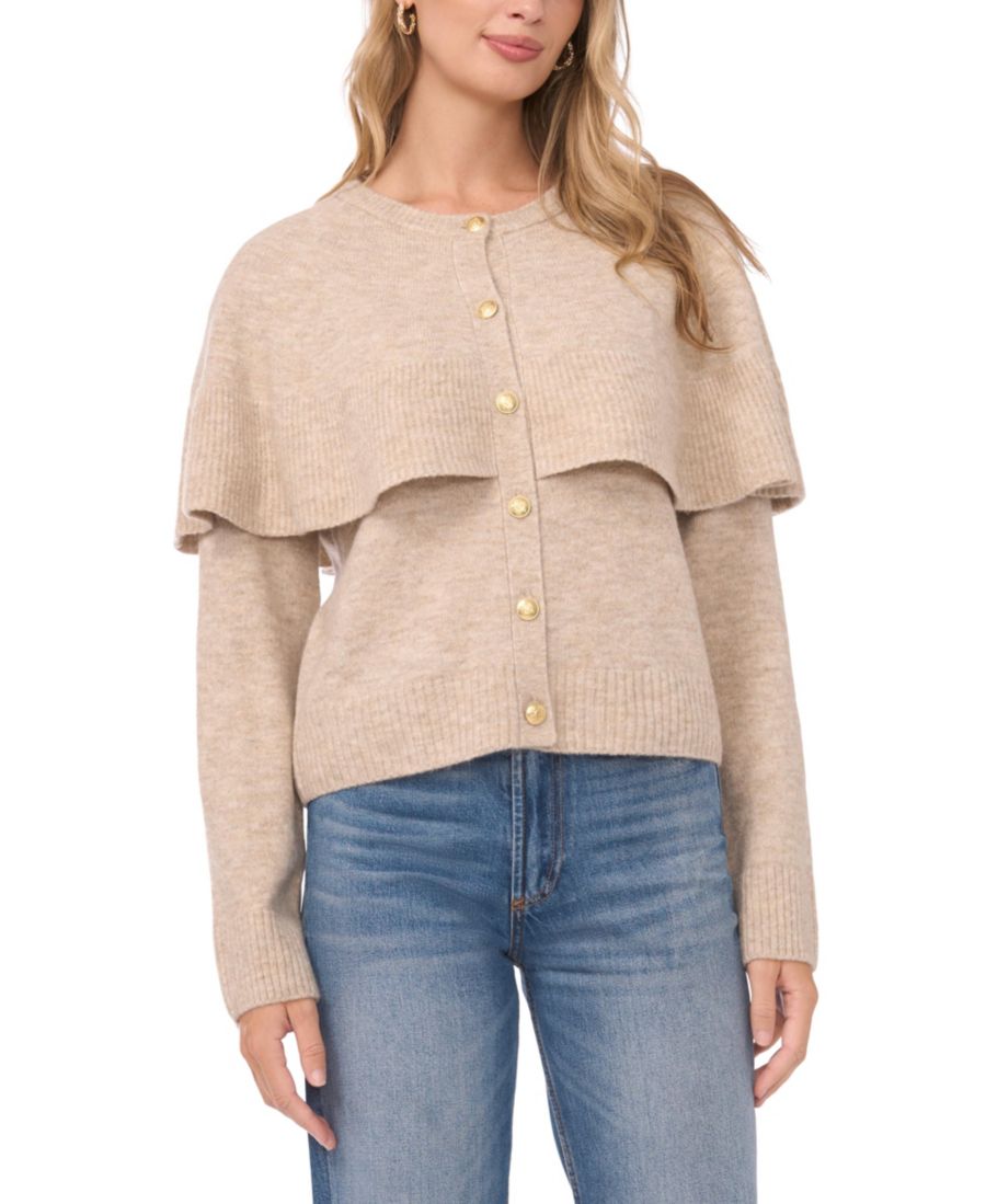 Женский кардиган-шаль Vince Camuto, Oatmeal
Женский кардиган-шаль Vince Camuto, Oatmeal