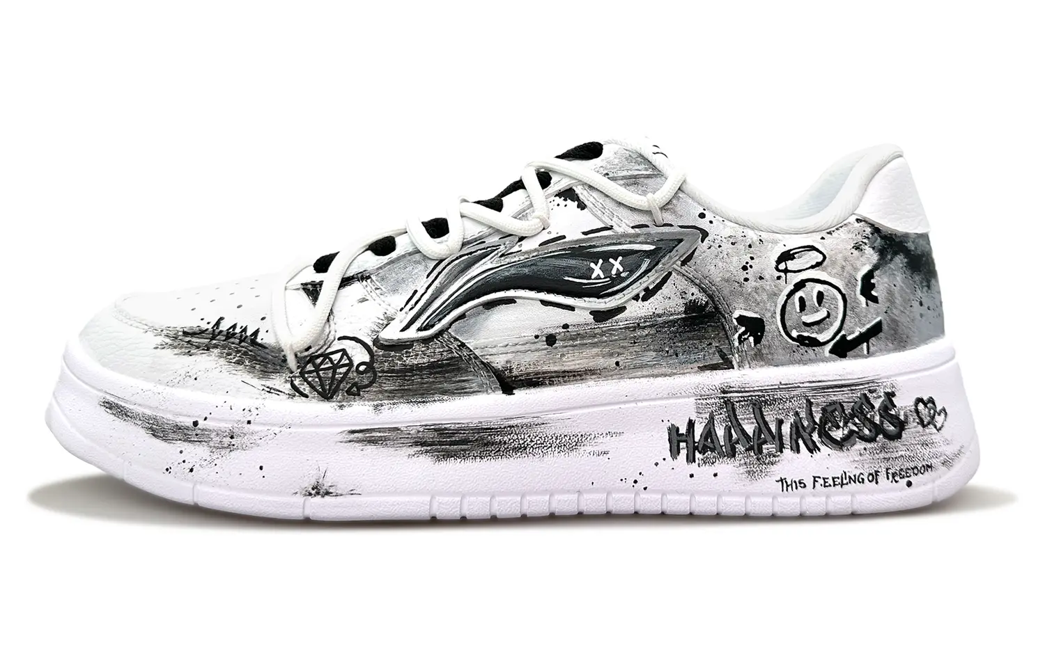 LINING Кроссовки для скейтбординга Pontoon Boats, нескользящие, износостойкие, дышащие, низкие, мужские, черно-белые
LINING Кроссовки для скейтбординга Pontoon Boats, нескользящие, износостойкие, дышащие, низкие, мужские, черно-белые