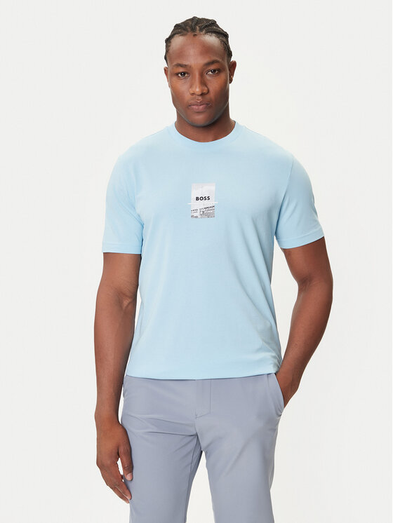 Футболка relaxed fit Photoprint 50545869 Boss, голубой
Футболка relaxed fit Photoprint 50545869 Boss, голубой