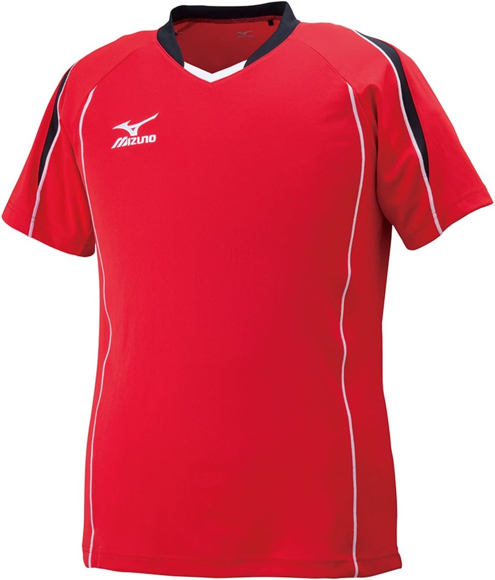 Волейбольная футболка Mizuno V2MA6087, тренировочная футболка, короткий рукав, впитывает пот, быстро сохнет, сухая, облегающий крой, унисекс, черный/красный
Волейбольная футболка Mizuno V2MA6087, тренировочная футболка, короткий рукав, впитывает пот, быстро сохнет, сухая, облегающий крой, унисекс, черный/красный