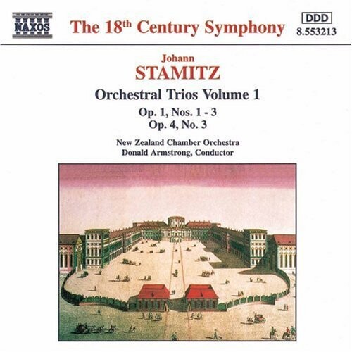 CD диск Stamitz / Armstrong / New Zealand Chamber Orch: Orchestral Trios 1
CD диск Stamitz / Armstrong / New Zealand Chamber Orch: Orchestral Trios 1