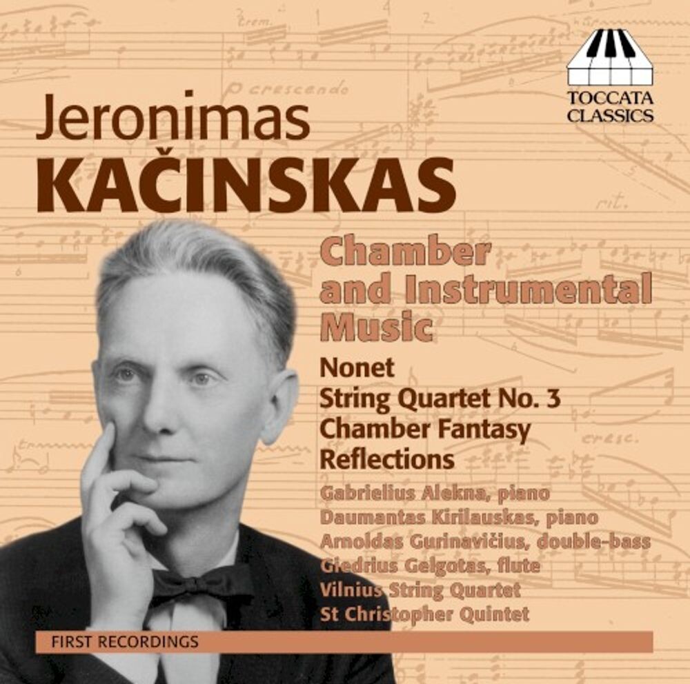 Диск CD Chamber & Instrumental Music - Jeronimas Kacinskas
Диск CD Chamber & Instrumental Music - Jeronimas Kacinskas