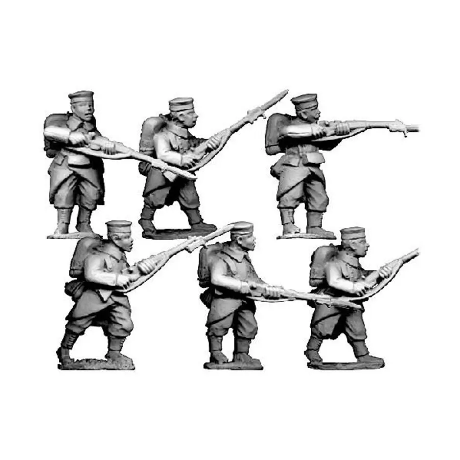 Бельгия, 1914 г. – Гренадеры/Пехота в фуражках, Great War Miniatures - The Western Front 1914-18, Belgium (28mm)
Бельгия, 1914 г. – Гренадеры/Пехота в фуражках, Great War Miniatures - The Western Front 1914-18, Belgium (28mm)