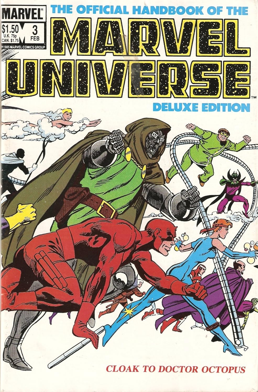 Official Handbook of the Marvel Universe Deluxe Edition #3 (Marvel Comics)
Official Handbook of the Marvel Universe Deluxe Edition #3 (Marvel Comics)