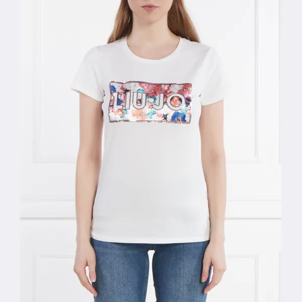 Футболка стандартного кроя Liu Jo, белый
Футболка стандартного кроя Liu Jo, белый