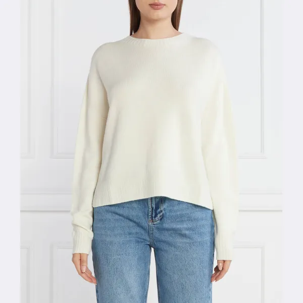 Шерстяной свитер обычного кроя Liu Jo, экрю
Шерстяной свитер обычного кроя Liu Jo, экрю