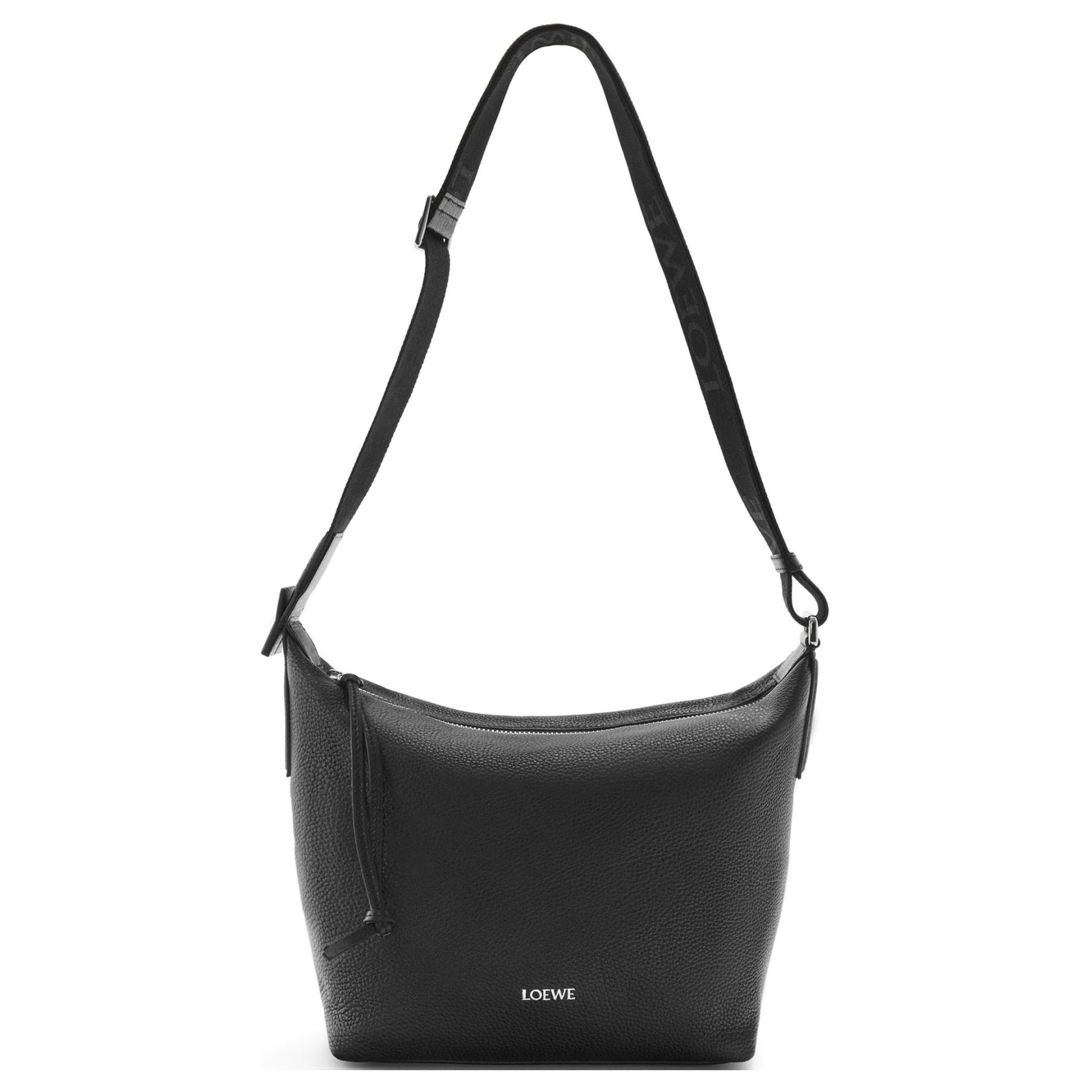 LOEWE Cubi Grain Calfskin Crossbody Bag, Shoulder Bag Small Unisex Black
LOEWE Cubi Grain Calfskin Crossbody Bag, Shoulder Bag Small Unisex Black