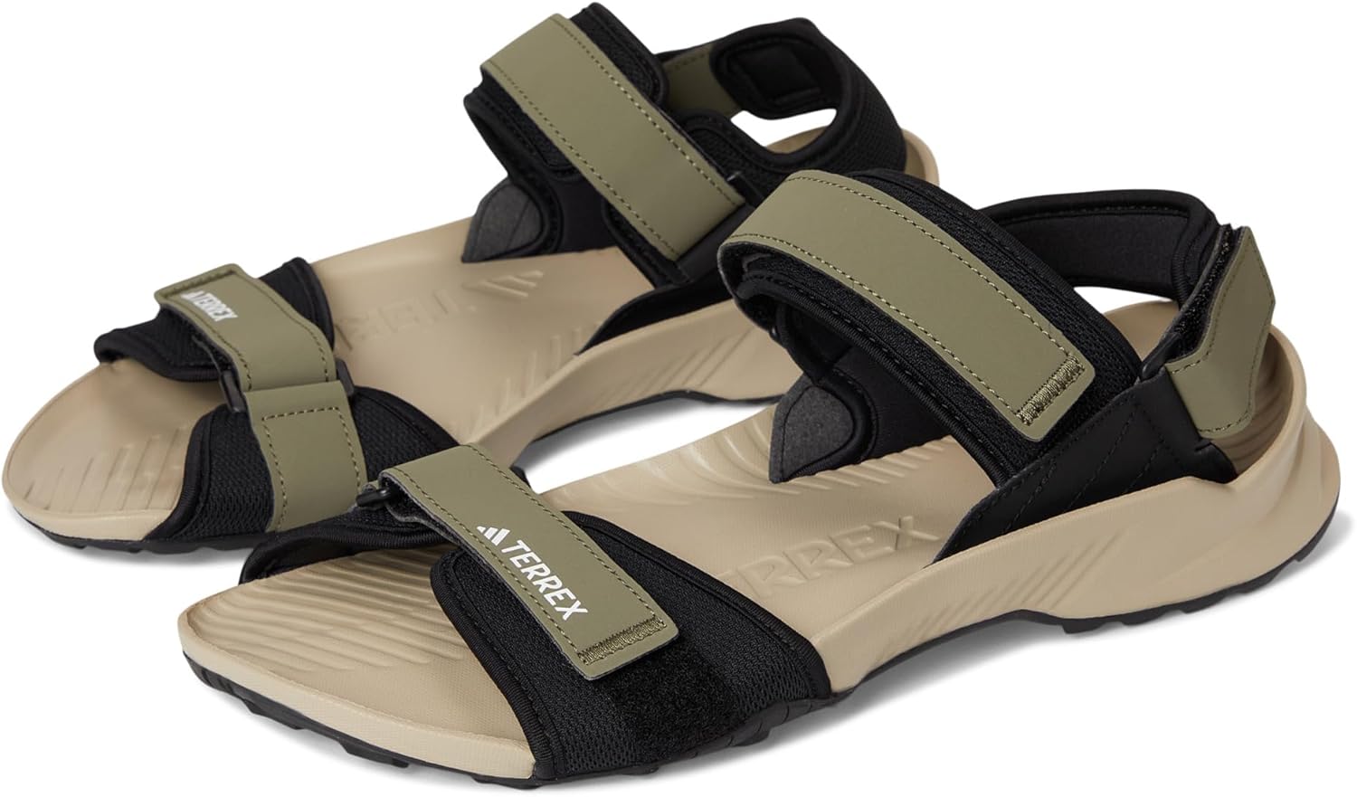 Сандалии для походов adidas Terrex Hydroterra унисекс для взрослых, черный/бежевый/оливковый
Сандалии для походов adidas Terrex Hydroterra унисекс для взрослых, черный/бежевый/оливковый