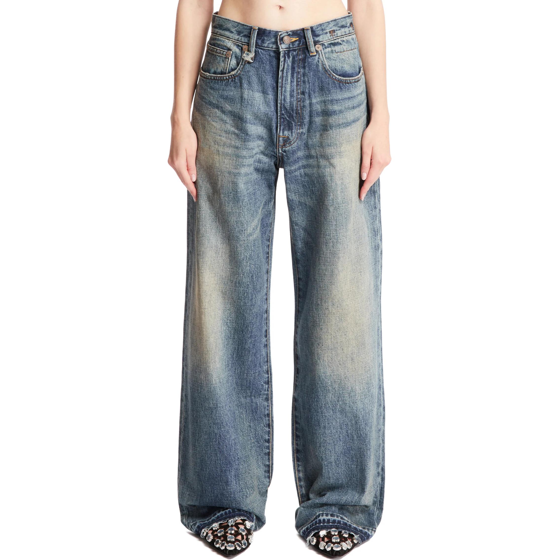 Дарси Свободные Джинсы R13, Синий
Дарси Свободные Джинсы R13, Синий