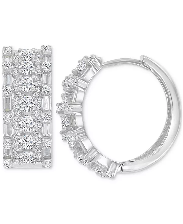 Овальные объемные серьги-кольца из 14-каратного золота на стерлинговом серебре Macy'S, silver
Овальные объемные серьги-кольца из 14-каратного золота на стерлинговом серебре Macy'S, silver