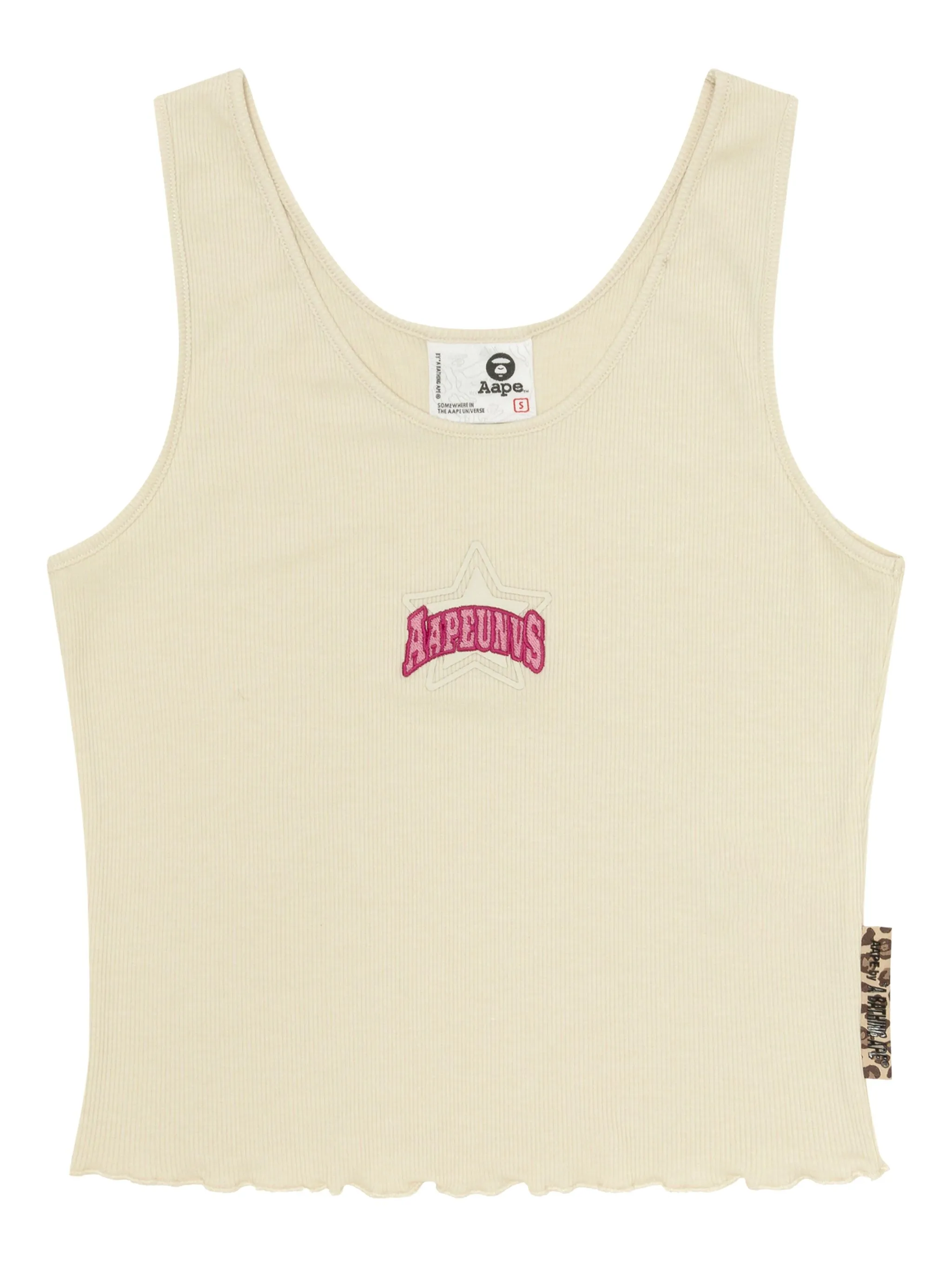 Топ с нашивкой-логотипом Aape By A Bathing Ape, бежевый
Топ с нашивкой-логотипом Aape By A Bathing Ape, бежевый