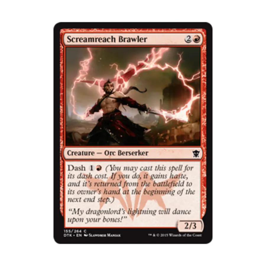 CCG Кричащий скандалист (клавиша C), MTG - Dragons of Tarkir
CCG Кричащий скандалист (клавиша C), MTG - Dragons of Tarkir