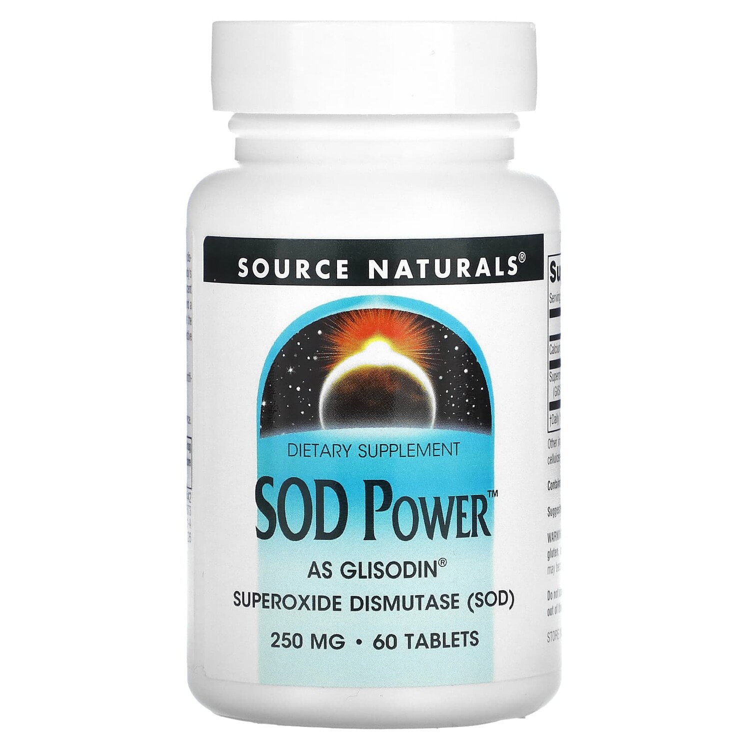 Source Naturals SOD Power 250 мг 60 таблеток
Source Naturals SOD Power 250 мг 60 таблеток