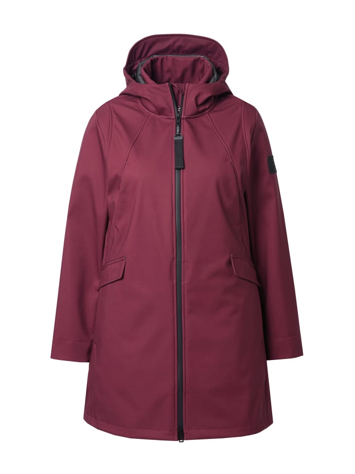 Куртка софтшелл темно-вишневого цвета Ulla Popken
Куртка софтшелл темно-вишневого цвета Ulla Popken