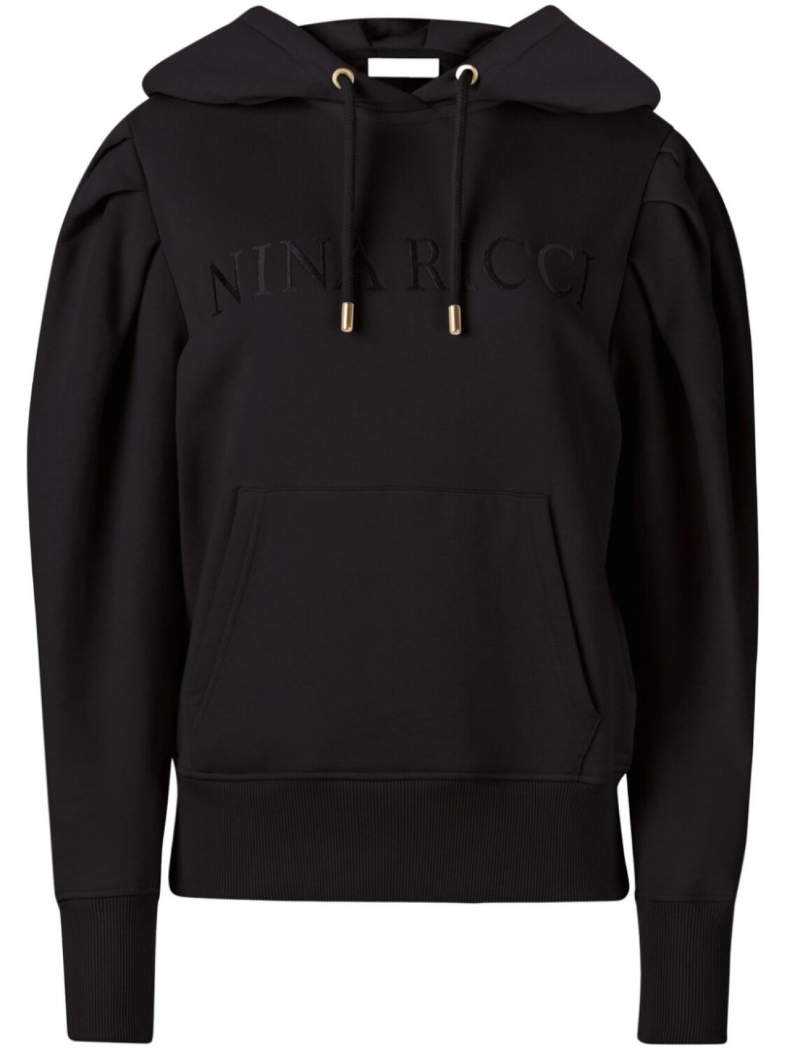 Nina Ricci худи с тисненым логотипом, черный
Nina Ricci худи с тисненым логотипом, черный