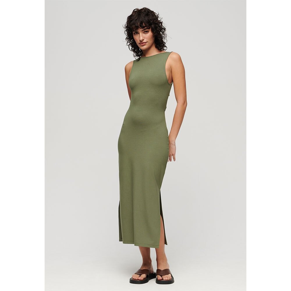 Платье миди Superdry Twist Back, зеленый
Платье миди Superdry Twist Back, зеленый