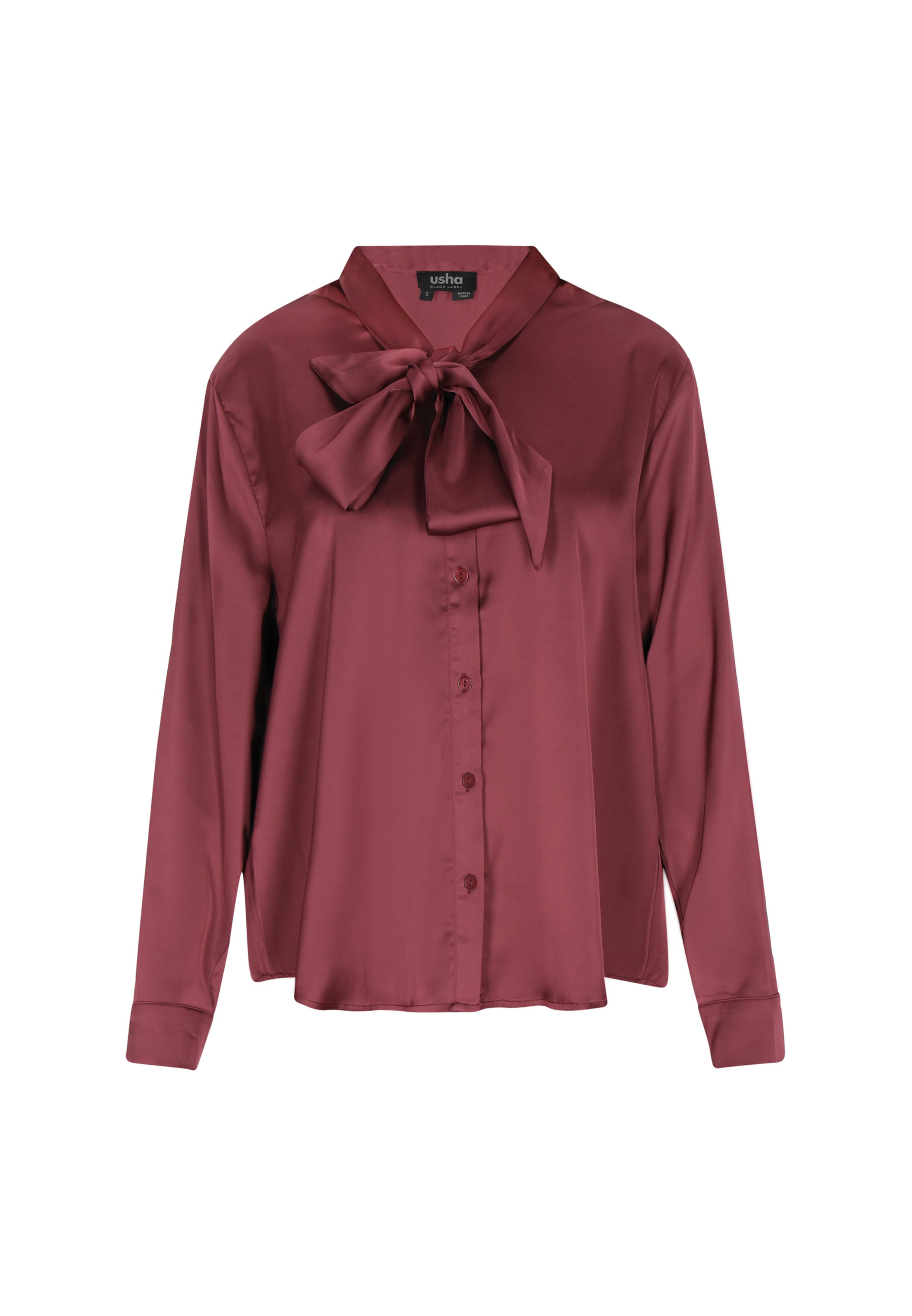 Usha BLACK LABEL Блузка в бордовом цвете
Usha BLACK LABEL Блузка в бордовом цвете