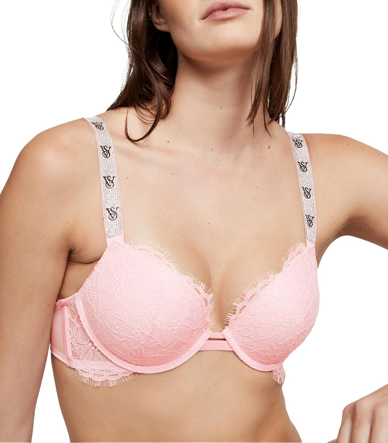Victoria's Secret Shine Strap Push Up Bra, бюстгальтеры для женщин (32A-38DDD), Pretty Blossom
Victoria's Secret Shine Strap Push Up Bra, бюстгальтеры для женщин (32A-38DDD), Pretty Blossom