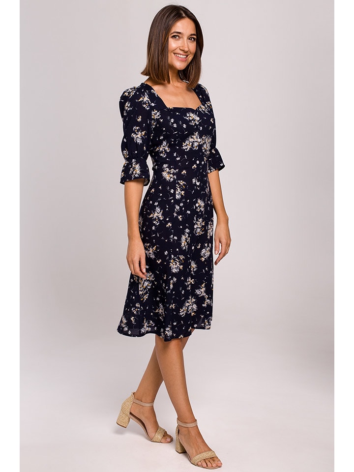 Платье до колена Stylove, темно-синий
Платье до колена Stylove, темно-синий