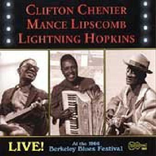 CD диск Chenier, Clifton / Lipscomb, Mance / Hopkins, Lightni: Live at 1966 Berkeley Blues Festival
CD диск Chenier, Clifton / Lipscomb, Mance / Hopkins, Lightni: Live at 1966 Berkeley Blues Festival