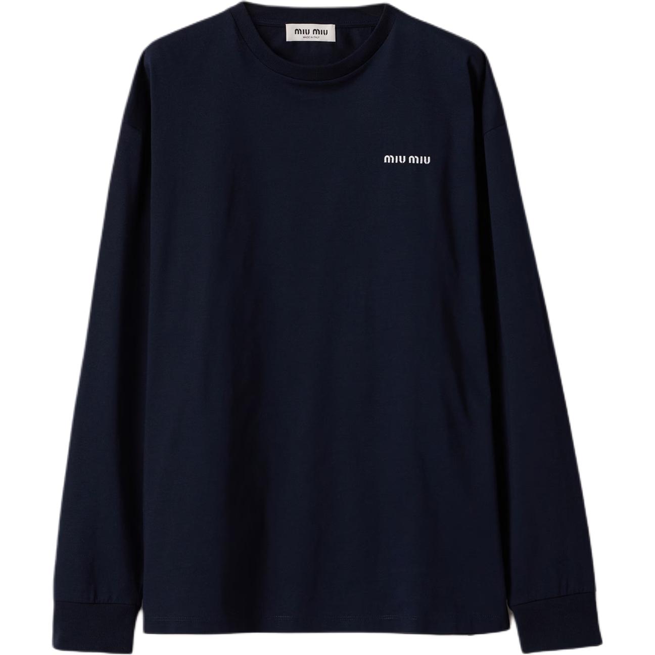 Обычная футболка женская MIU MIU, синий
Обычная футболка женская MIU MIU, синий