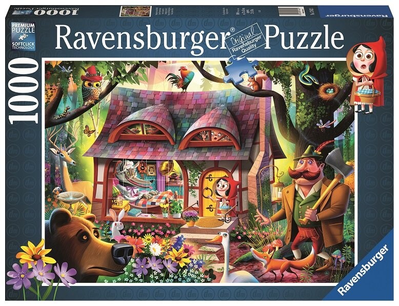 Ravensburger, пазл, Красная Шапочка, 1000 шт.
Ravensburger, пазл, Красная Шапочка, 1000 шт.